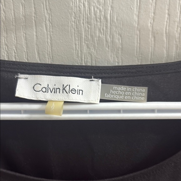 Calvin Klein Black and White Sleeveless Tank Top - Picture 2 of 4